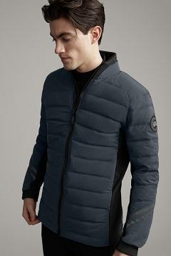 Chamarras Canada Goose Hombre México - HyBridge Chaqueta De Plumas Black Label Grises WI3291458
